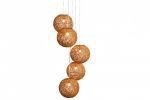 Lampa Cocoon Pearls coffee  - Invicta Interior 1